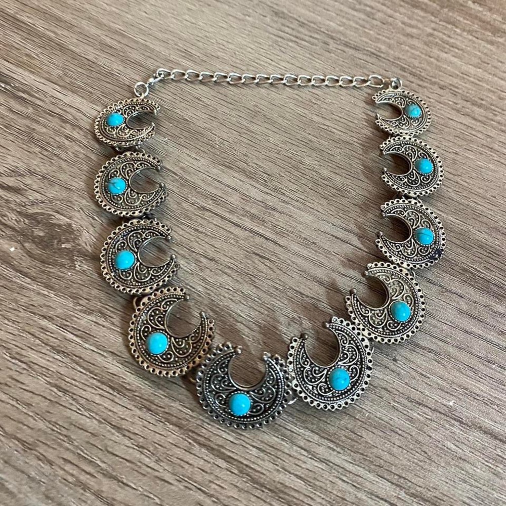 🔱vintage turquoise statement choker🔱